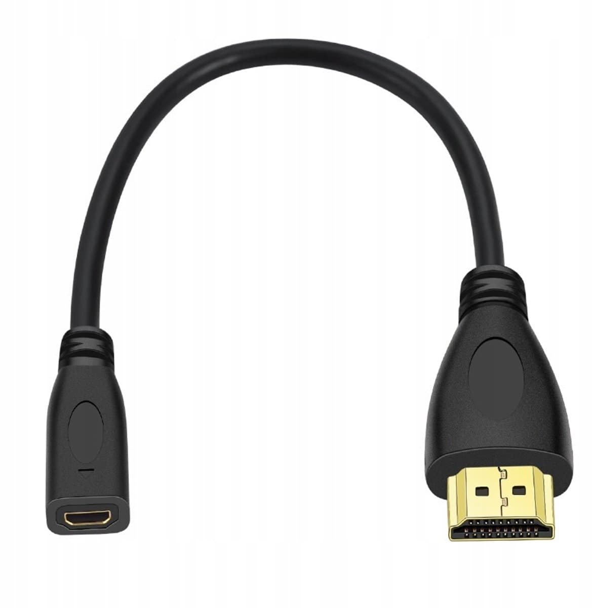 Micro HDMI naar HDMI Kabel 1.4 4K 15cm