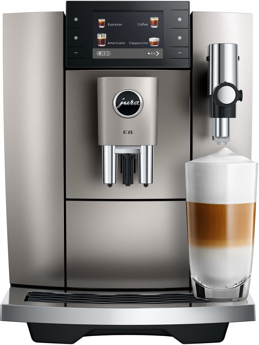 JURA E8 Midnight Silver (ED)