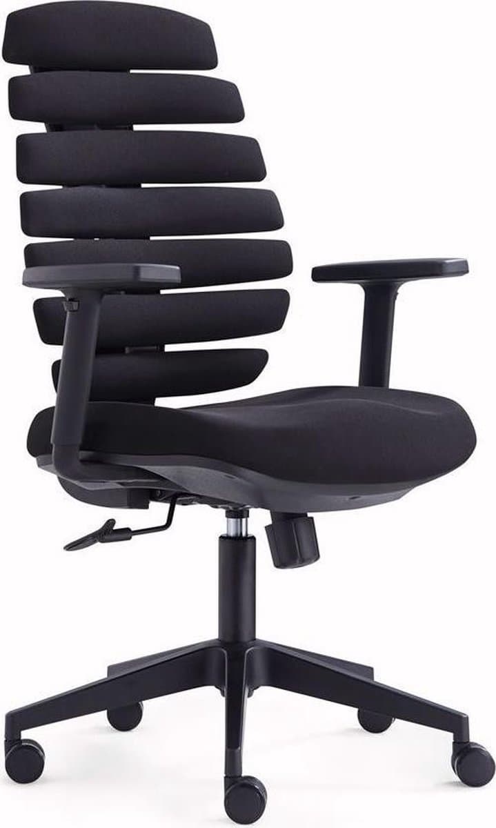 IVOL Ergonomische Bureaustoel Flex Zwart - Ergonomisch zitvlak