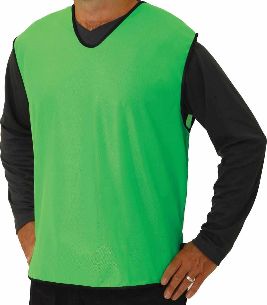 10 x Pirotti mesh trainingsovergooier / hesje - fluor oranje - maat: Mini (= XXS)