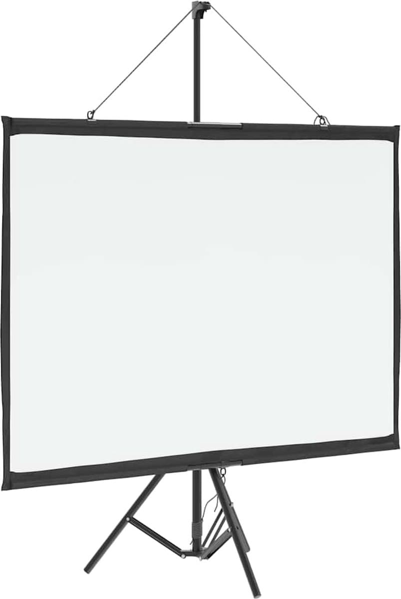 vidaXL - Projectiescherm - met - statief - 50 - inch - 4:3