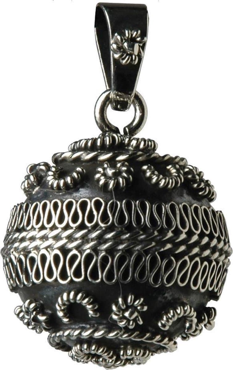 Babylonia - Bola - zwangerschapsketting - met koordje - Filigrain rond - One size