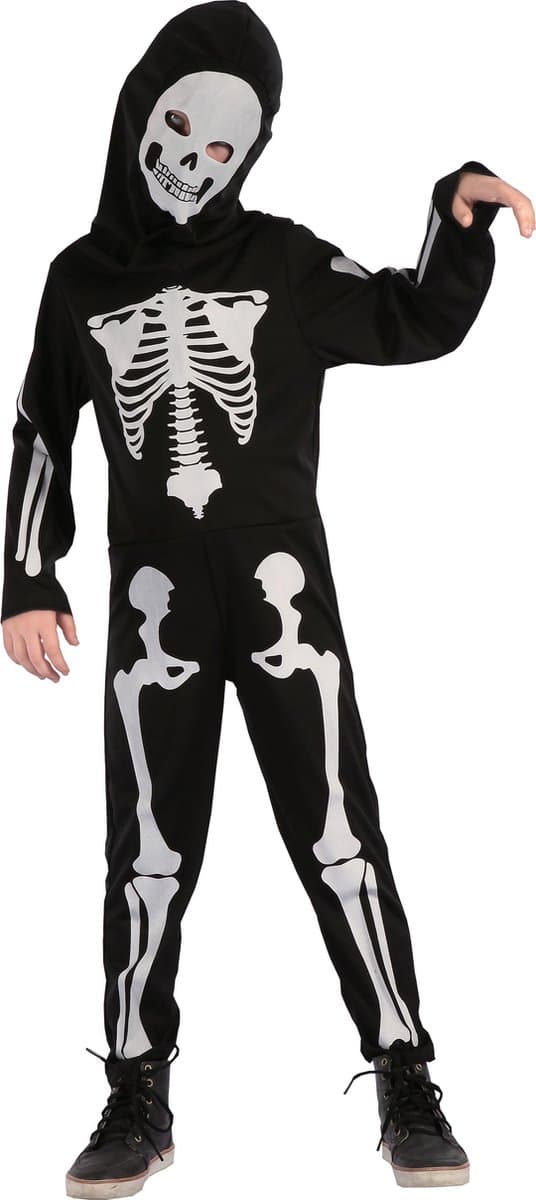 Botten skelet kostuum voor kinderen - Verkleedkleding - Maat 140/152