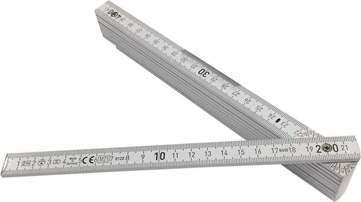 Vogel - Vouwmeter - Hout - 2 meter