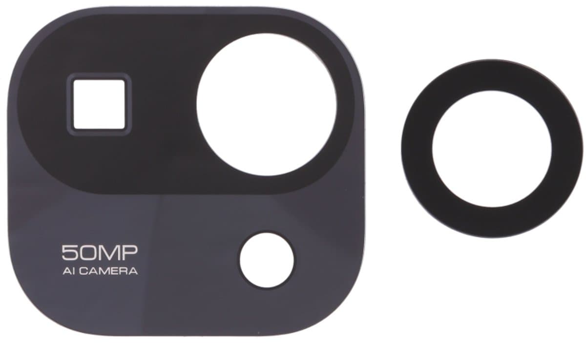 Terug Camera Lens voor Geschikt voor Xiaomi MI 11 PRO M2102K1AC (zwart)