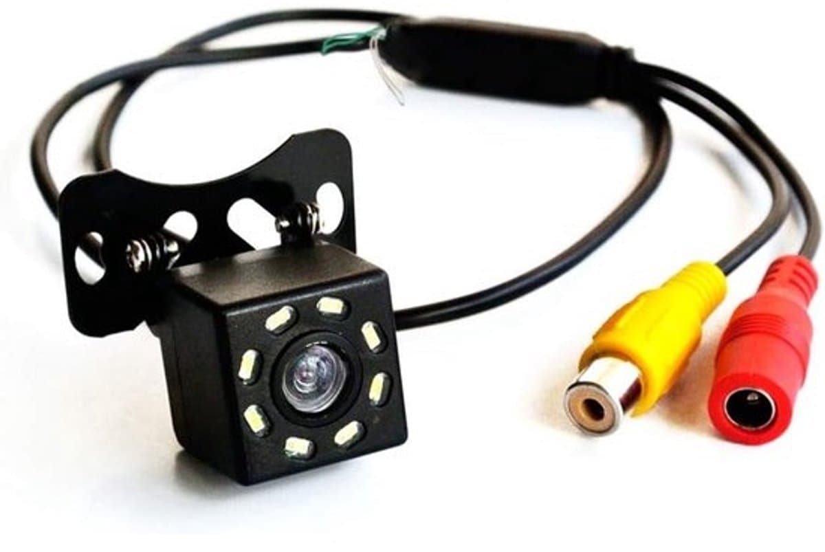 HD CCD Achteruitrijcamera met 8 LED's en 170 Graden Nachtzicht