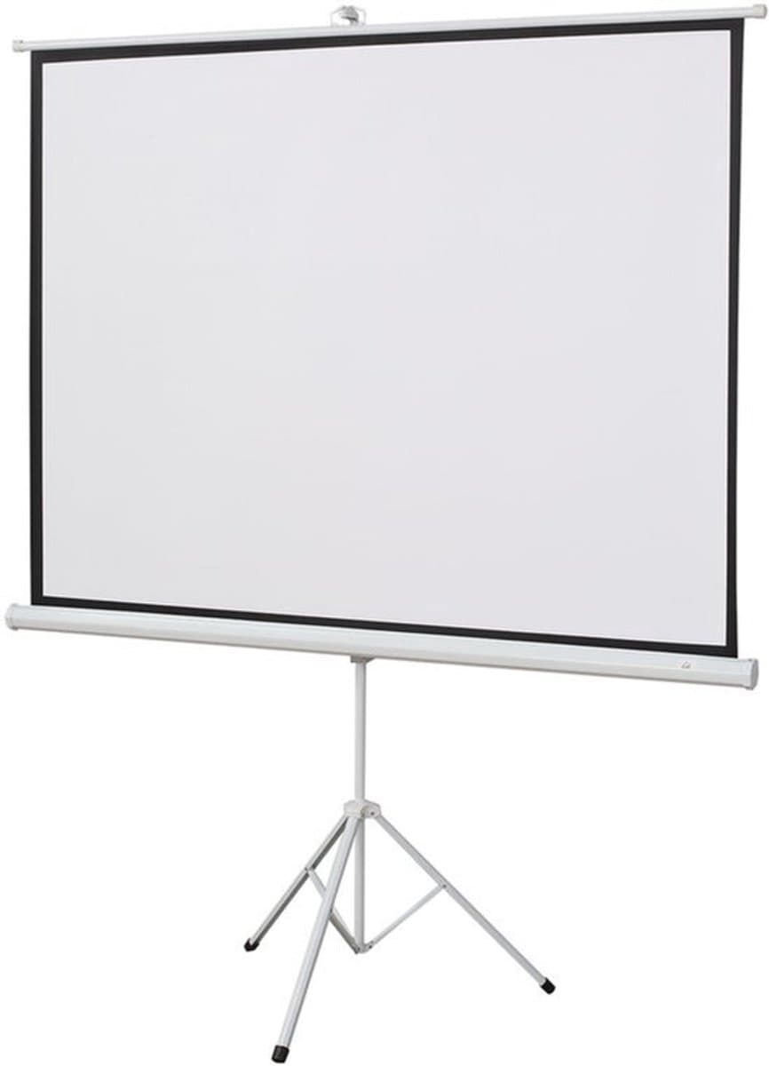 Projectiescherm – Beeldscherm – Presentatiescherm – Filmscherm – Cinema Scherm – 4:3 Formaat – Wit Kwaliteitsmateriaal – Heldere Projectie