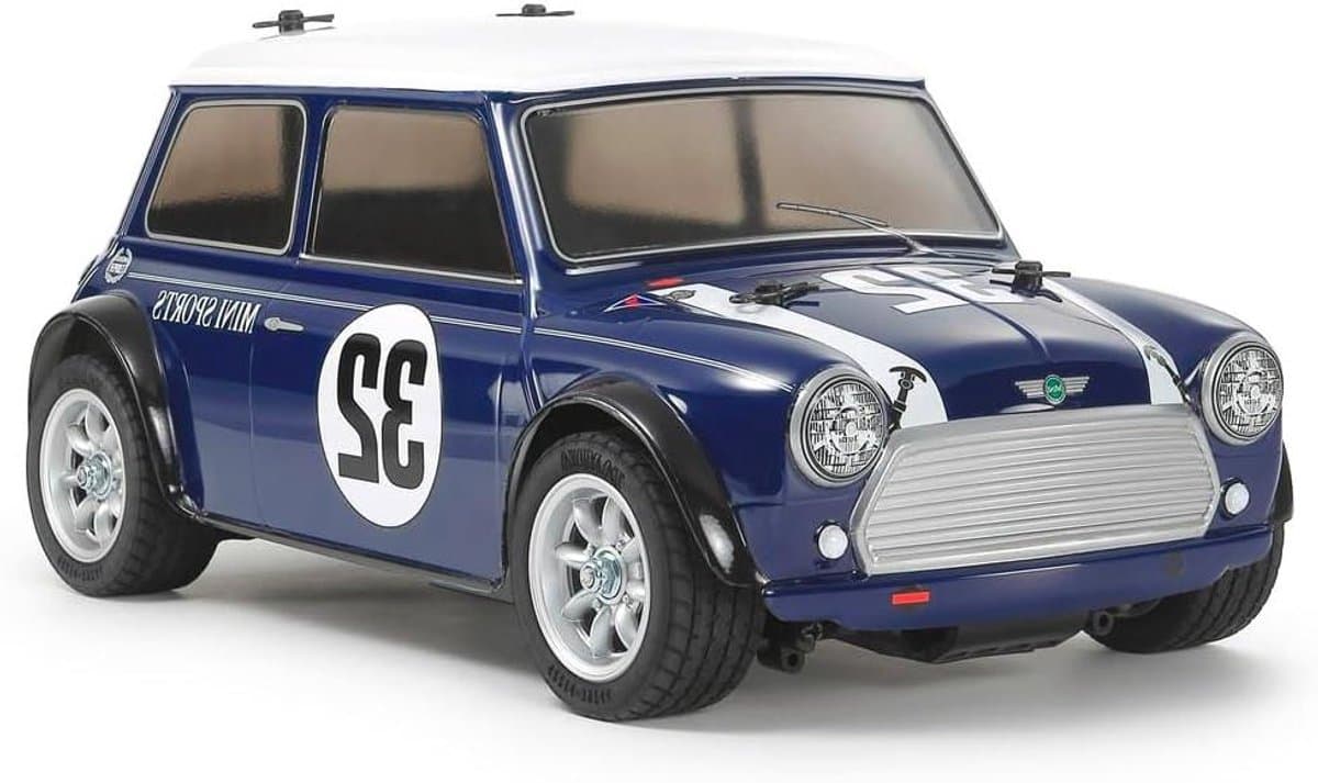 RC Auto Bouwpakket - Modelbouw Voertuig - Hobby Project - Verstelbaar Chassis - 315 mm Lengte - Ongeverfd