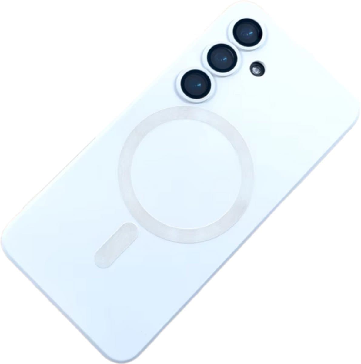 GREEN ON Lens Shield MagSafe TPU Case geschikt voor Galaxy S24 FE