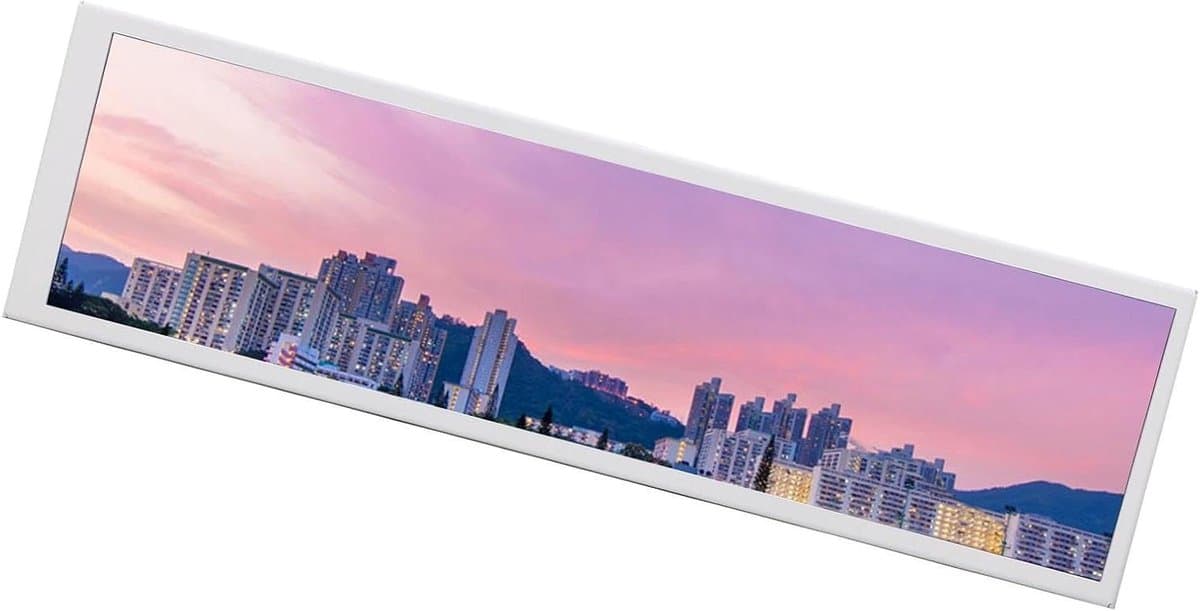 Touchscreen Display - Draagbare Monitor LCD - Computer Status Weergeven - Hoge Resolutie 480x1920 - 88 Inch - Zwart