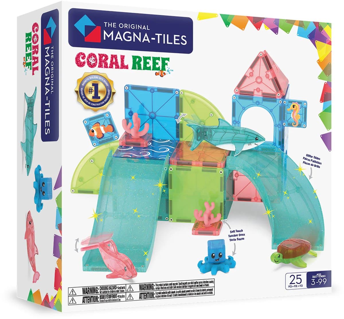 Magna Tiles Magnetische Bouwset Coral Reef