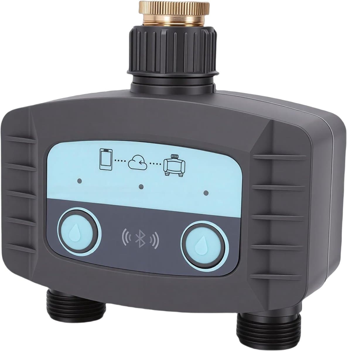 Slimme Water Timer - Automatische Irrigatie - Tuin Besproeien - Lange Afstand Bediening - 14 x 13 x 9.5 cm