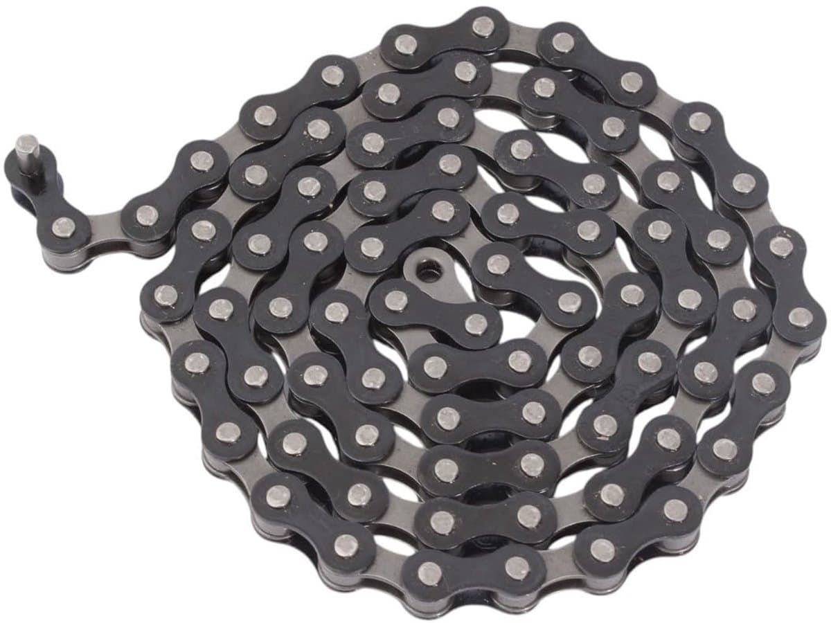 Dailygoods- BMX Ketting 78 Schakels - HiTen Staal - Lichtgewicht 228 g - Stabiel - Geschikt voor Freestyle - Duurzaam Ontwerp - Fiets Ketting