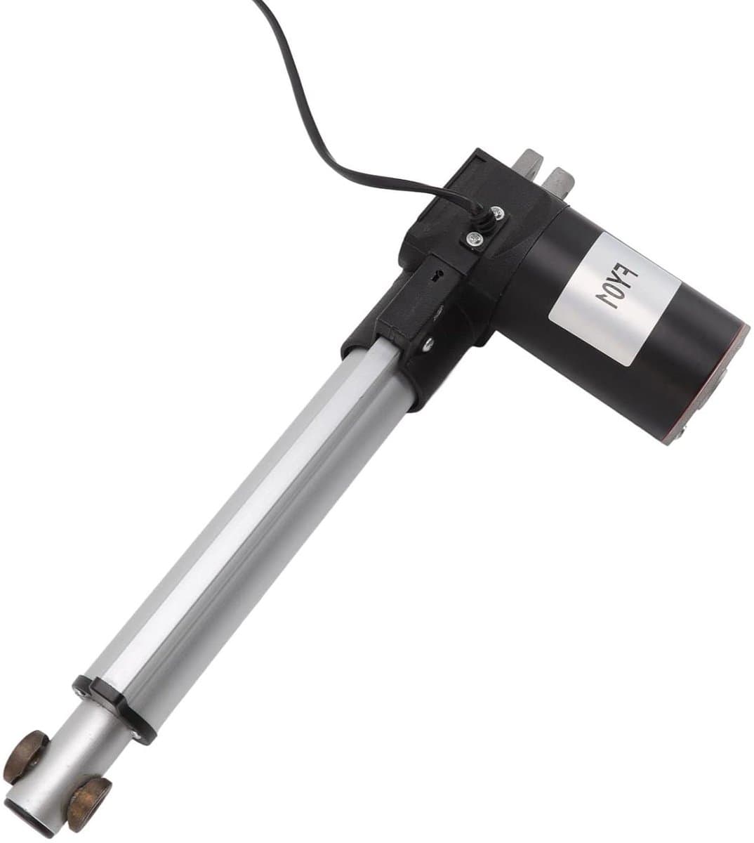 Lineaire Actuator - Elektrische Hefmotor - Machine Positionering - Aluminiumlegering Behuizing - 178 mm Slag - Grijs