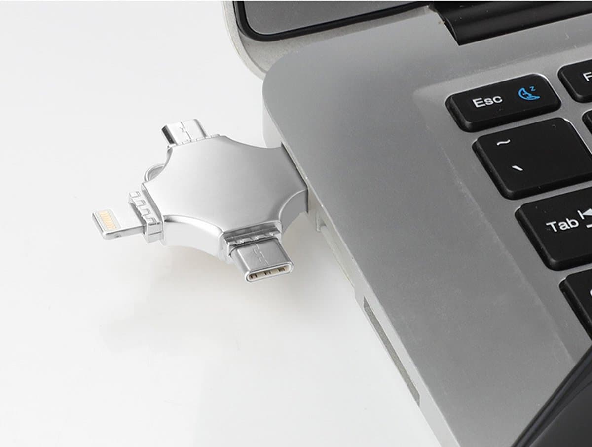 Compacte Multi-interface USB Stick, Direct Plug-and-Play Voor Telefoon Geheugen Uitbreiding