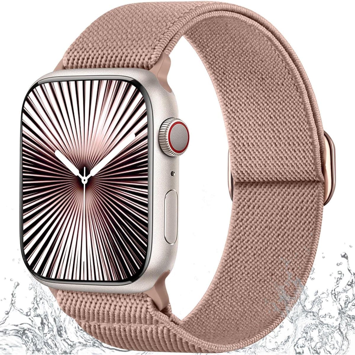 Elzusha - Sportieve Elastische Armband voor Smartwatch, Diverse Maten