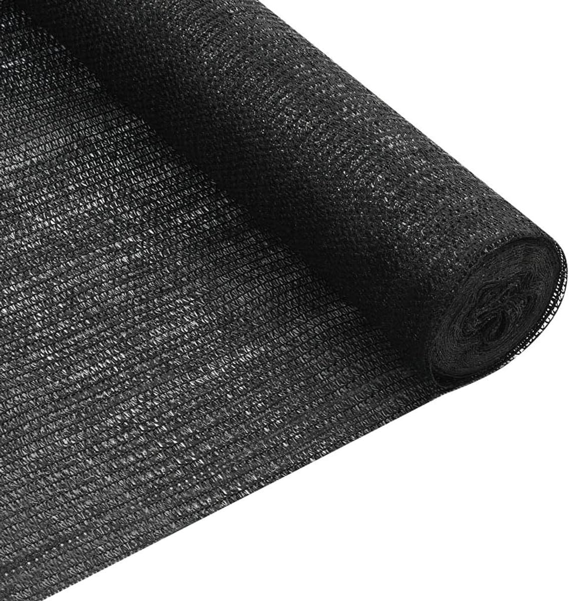 Privacy Net - Scherm Tuin - Cre\ - UV- en schimmelbestendig - 1.8x50 m - Zwart
