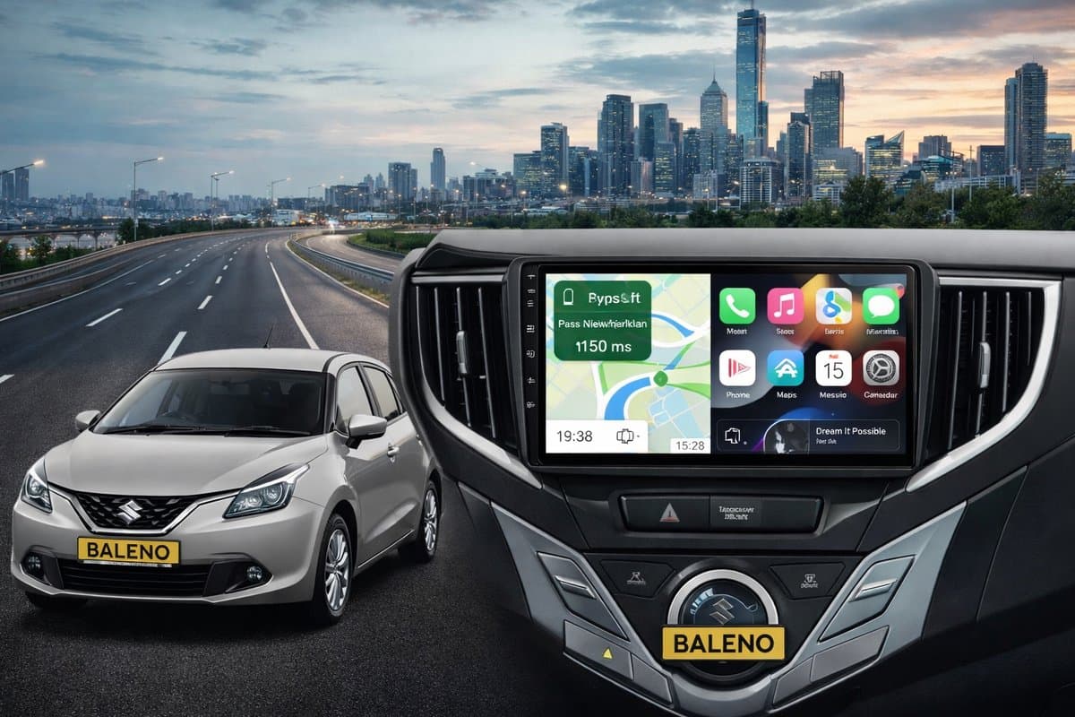 ADIVOX T1 9 geschikt voor Suzuki Baleno 2015-2018 Android 15 CarPlay/Auto/Wifi/RDS/DSP/DAB+