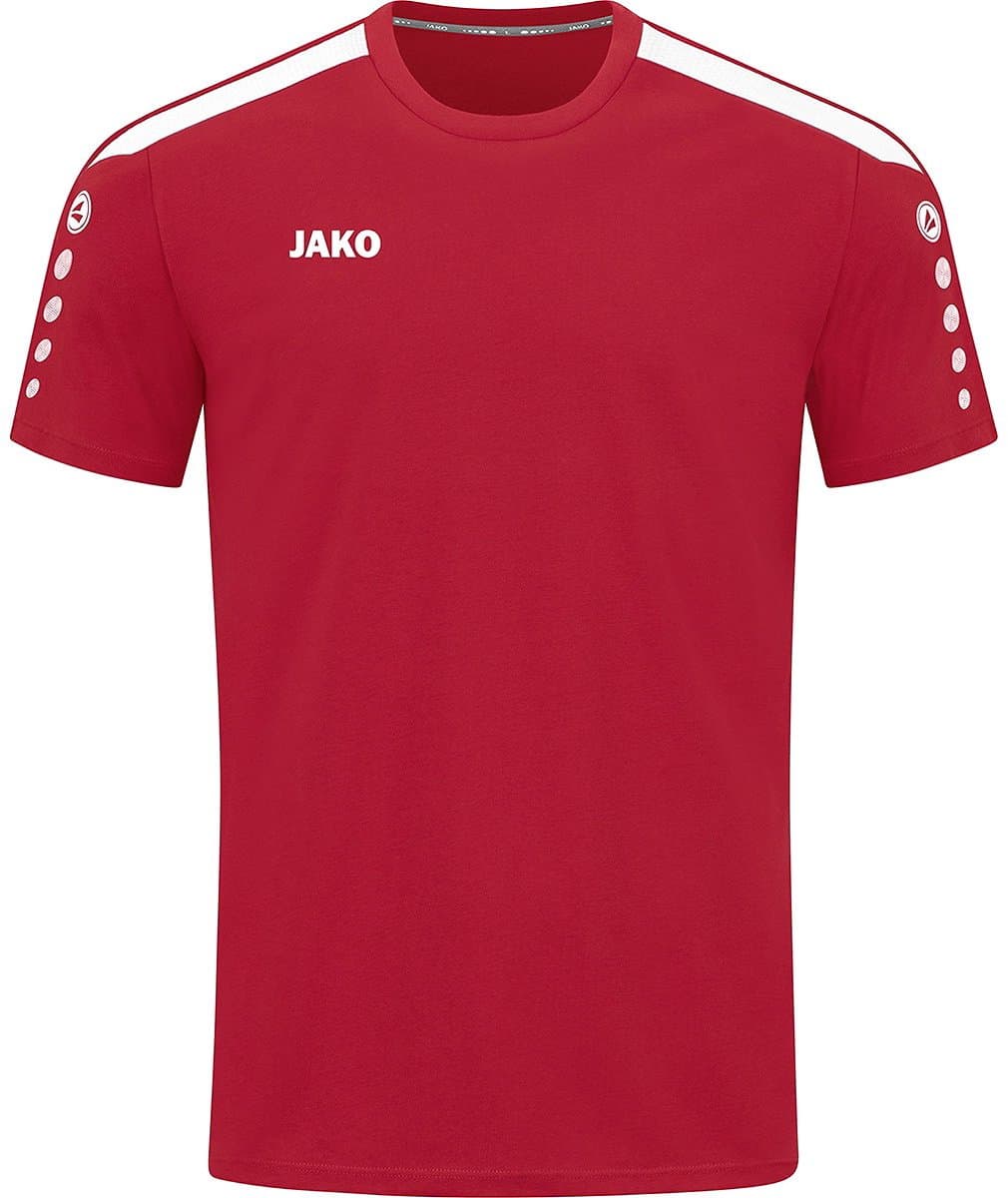 JAKO Power T-Shirt Rood Maat S