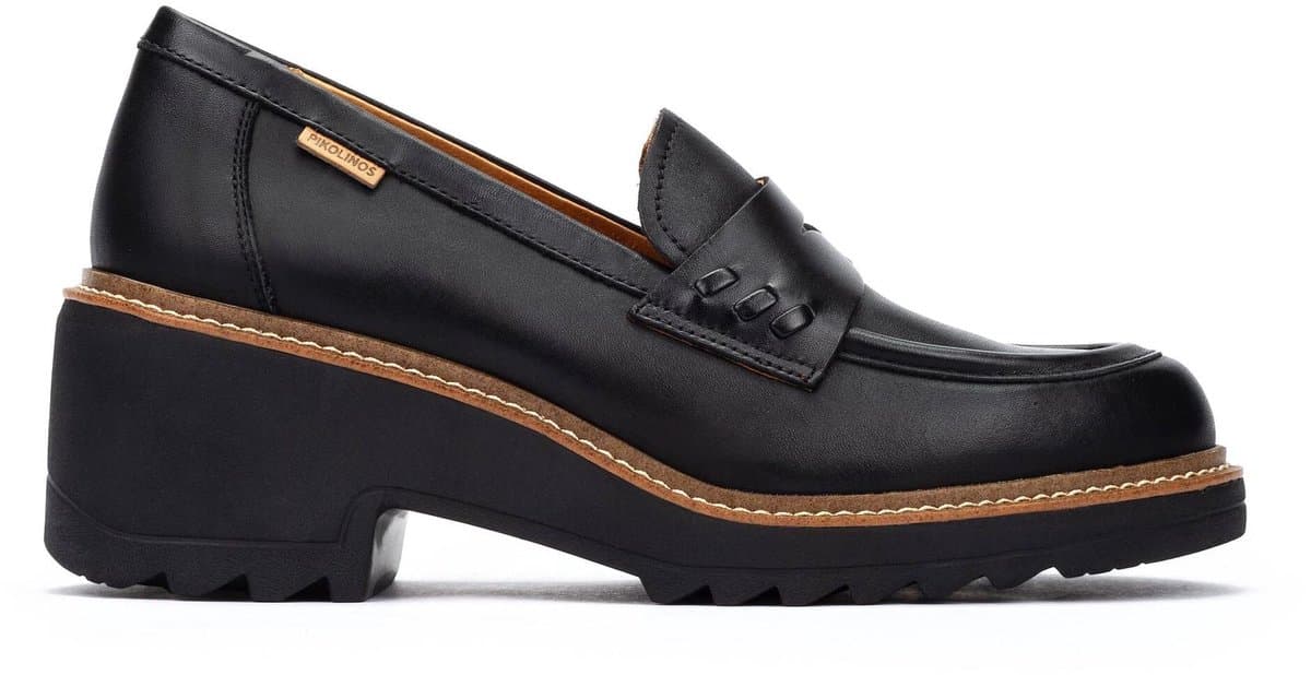 Pikolinos Alcaraz - dames pump - Zwart - maat 40 (EU) 7 (UK)