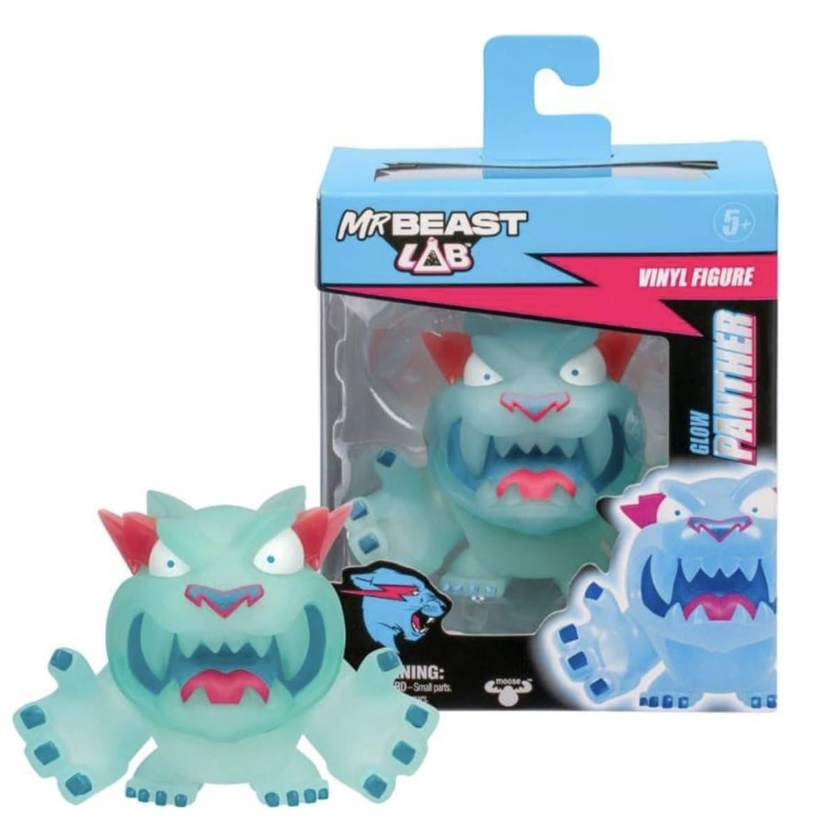 Vinylfiguur - MOOSE TOYS - Glow Panther Mr. Beast Lab - 8,8 cm - Collectie
