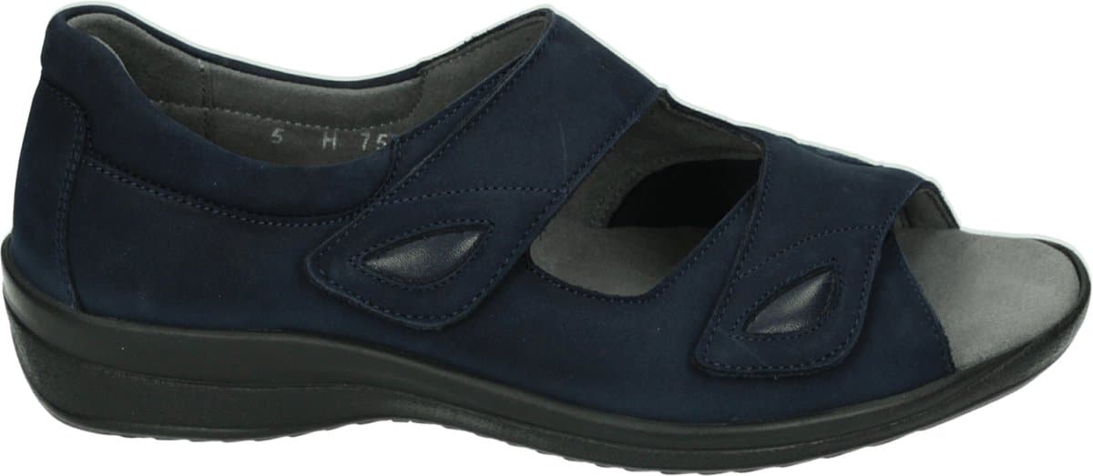 Strober - HANKA 74092H - Sandalen met hakDames Sandalen - Kleur: Blauw - Maat: 35.5