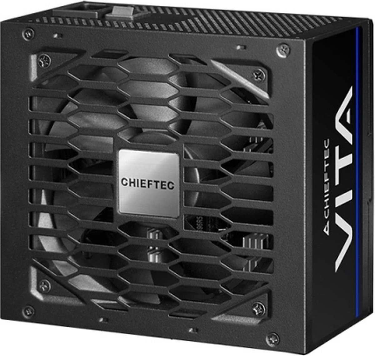 Chieftec VITA Series 850W - Voeding ATX12V 2.53 - 80 Plus Bronze - 850 Watt - 100-240V - Actieve PFC - 120mm FDB Fan - zwart