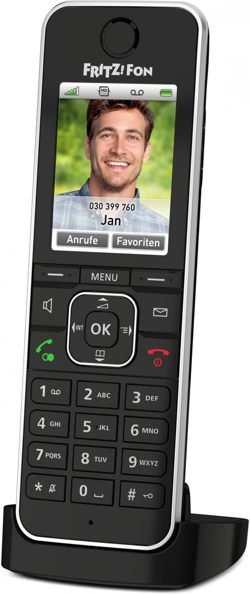 FRITZ!Fon C6 Black - German edition