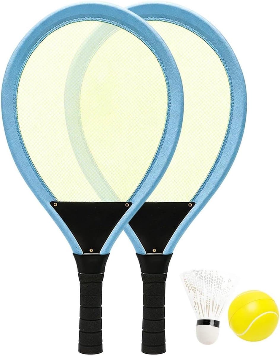 Badminton Set - Kindersportspel - Interactief Spel - Kindvriendelijk Materiaal - 54 x 26.5 cm - Multicolor