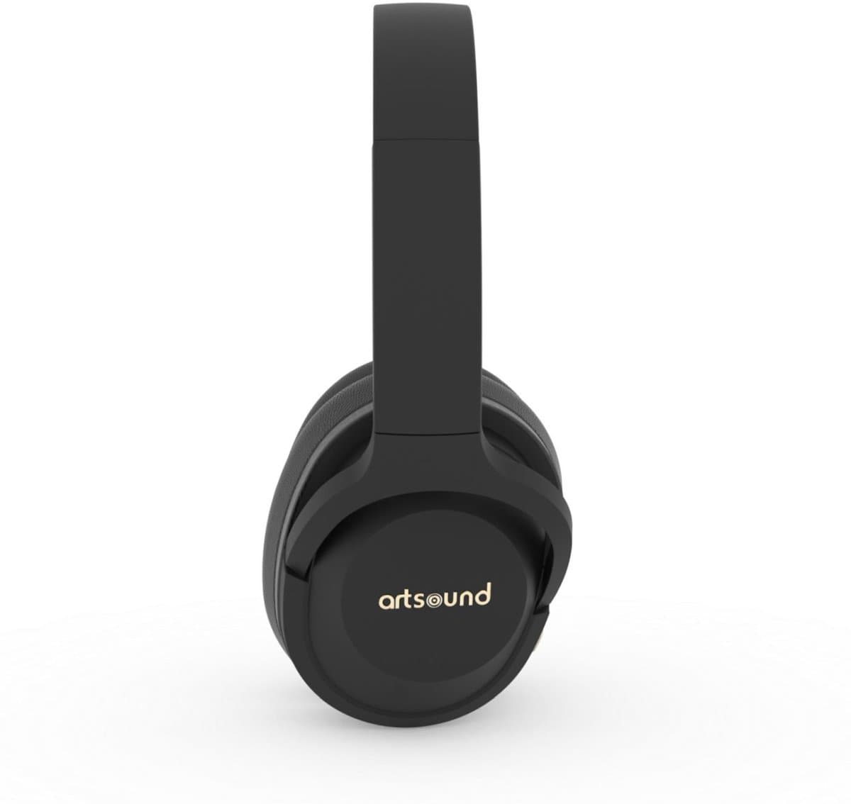 Artsound: Brainwave07 True Wireless Over-ear hoofdtelefoon - Zwart