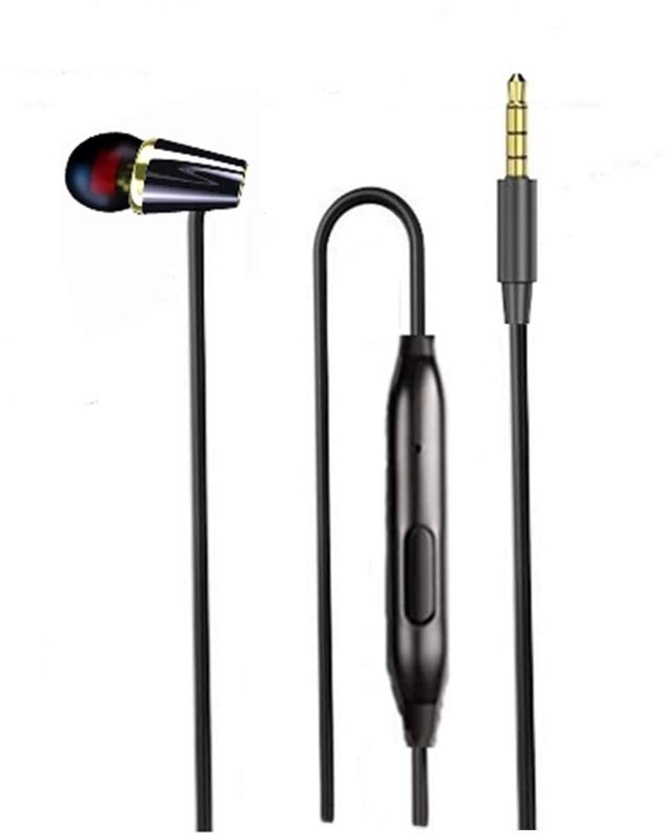 SolidKeus - Mono In-Ear Headset met Microfoon voor Diverse Apparaten