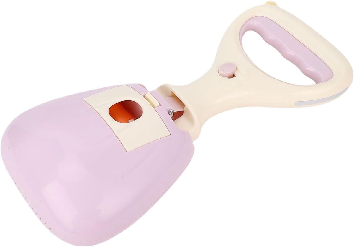Draagbare Hondenpoepschep - Opruimer Afval - Honden Uitlaten - Ergonomisch Handvat - 32 x 14 x 9 cm - Blauw