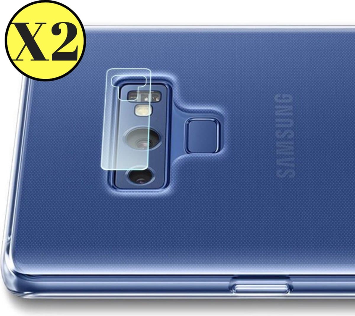 Camera Protector voor Samsung Galaxy Note 9 - 2 stuks van glas Transparante glazen
