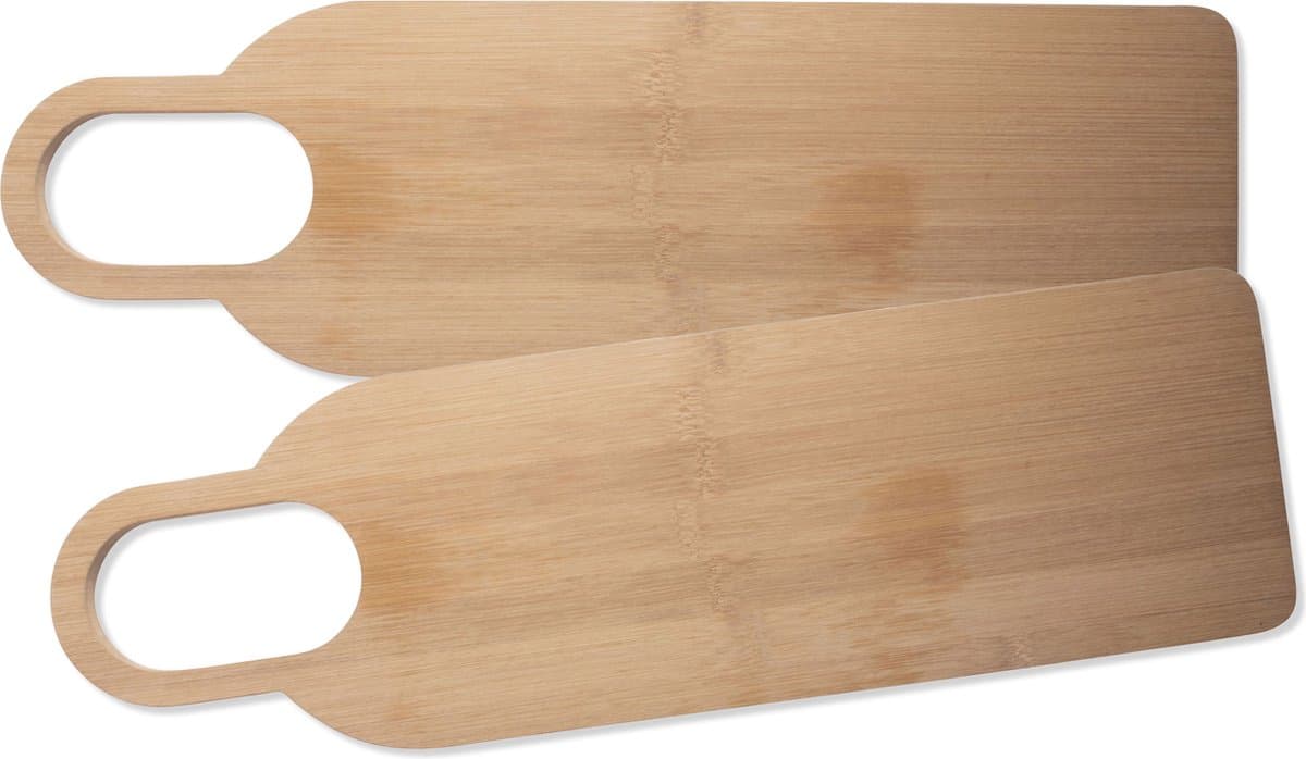 Gusta Set/2 Serveerplankjes Bamboe 35x10