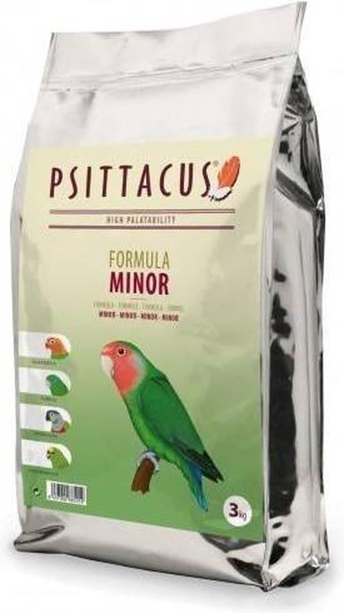 Psittacus Maintenance Minor Formula vogelvoer 3KG