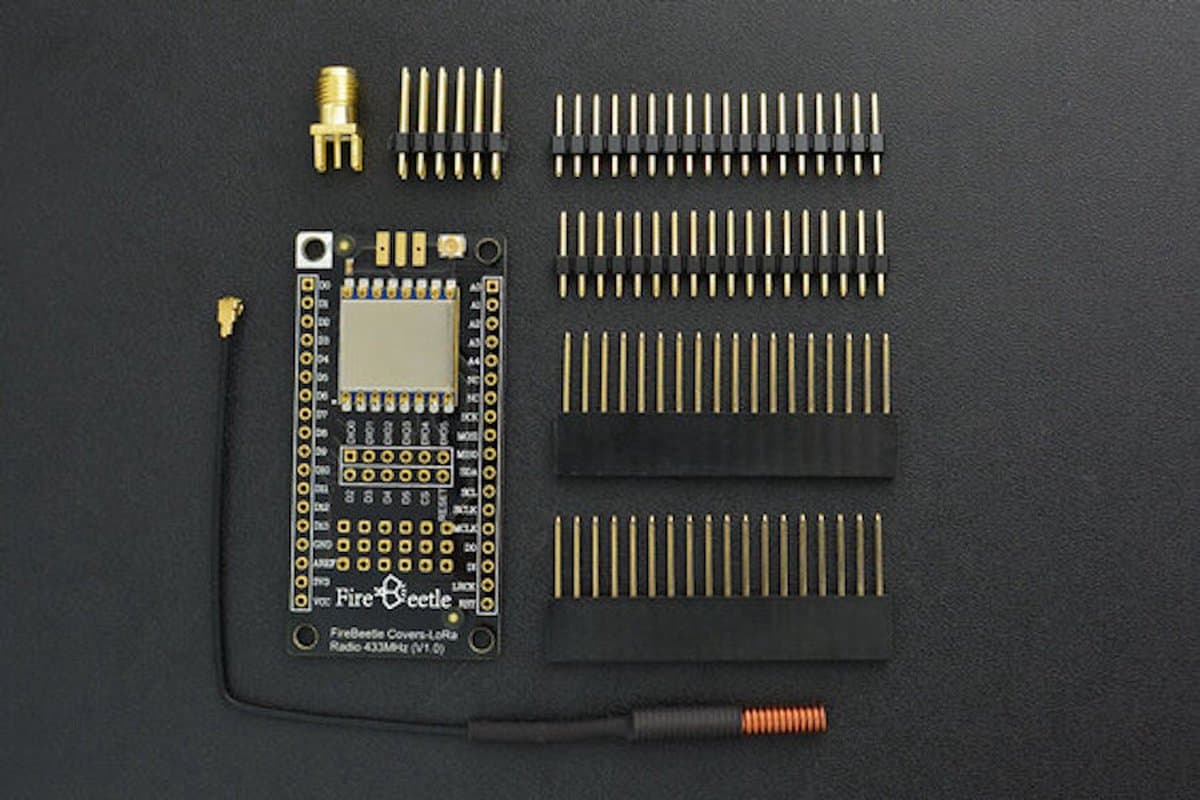 LoRa Radio 433MHz - FireBeetle Covers TEL0121