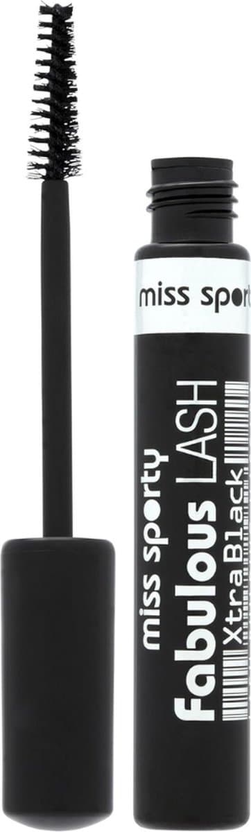 Miss Sporty - Fabulous Lash Xtra Black mascara - Black - Zwart
