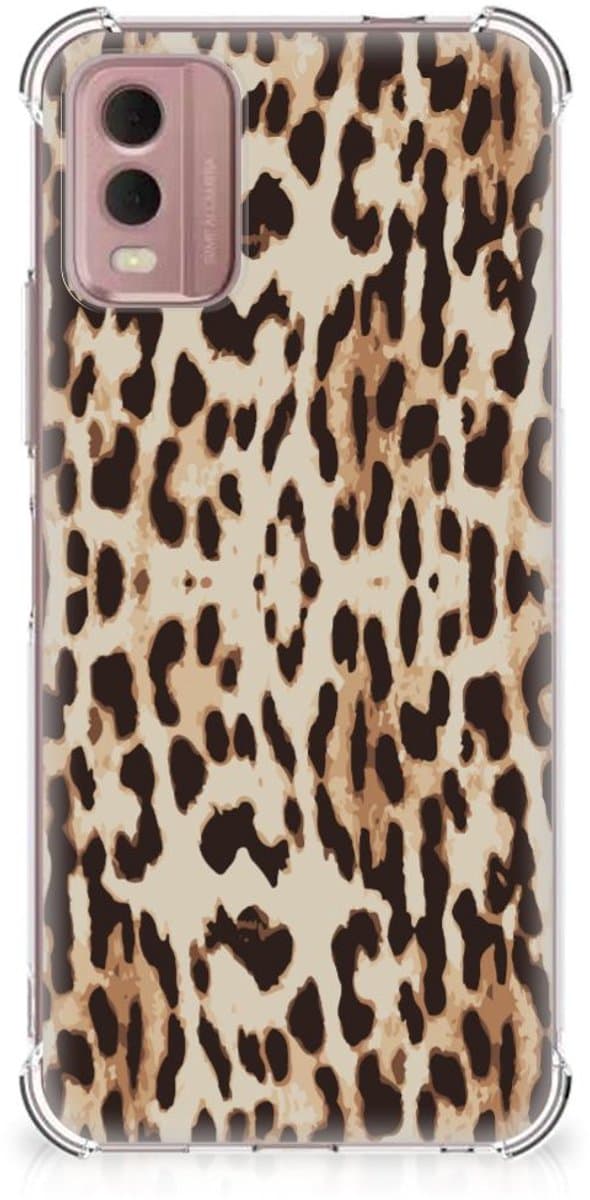 Nokia C32 Case Anti-shock Leopard