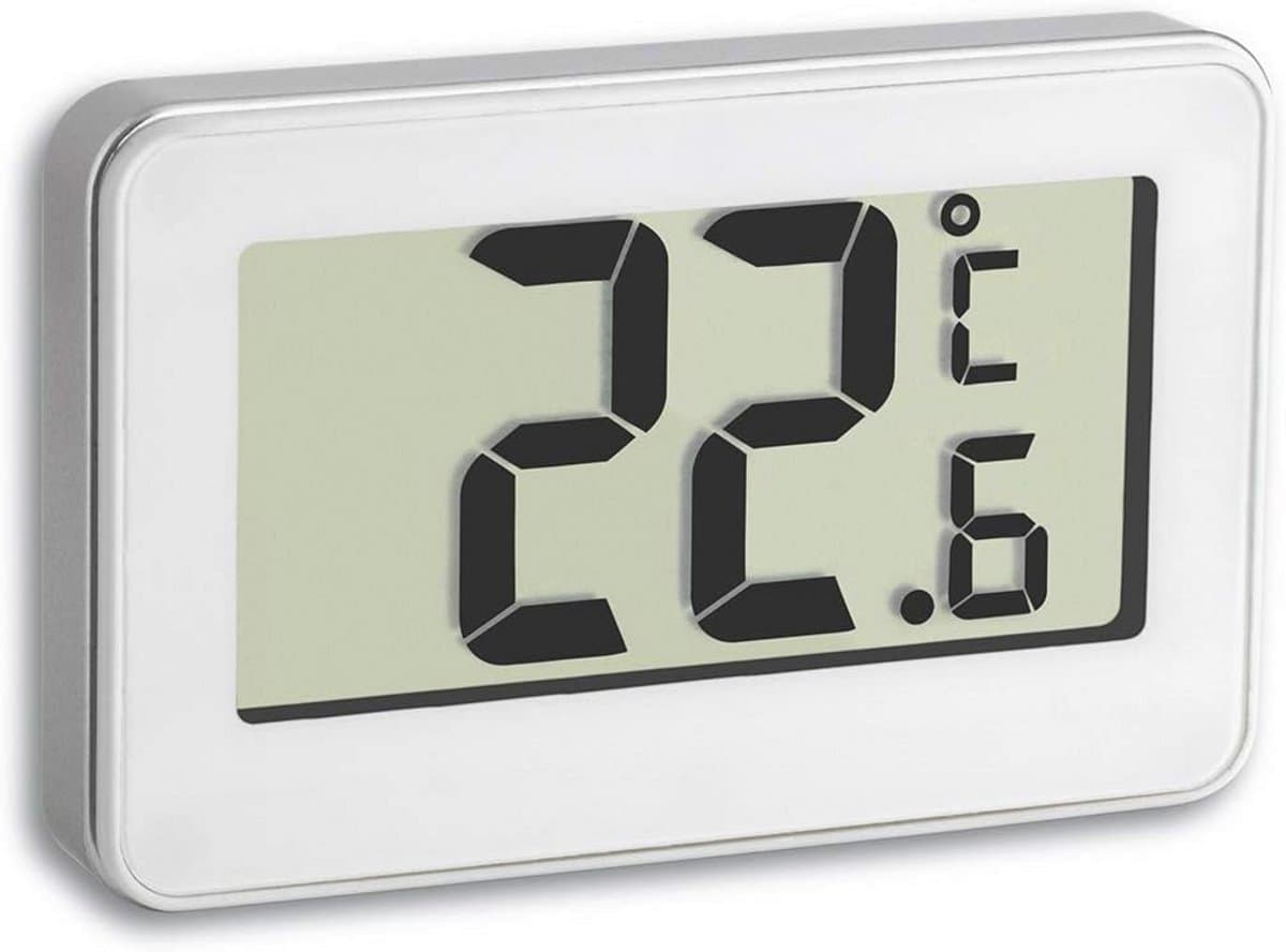 Digitale thermometer voor temperatuurmeting in koelkast en binnenshuis - goed afleesbaar