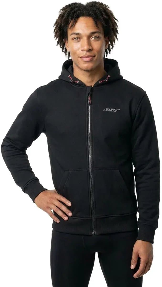 RST Zip Through Urban Hoodie Zwart - Maat 2XL - Jas