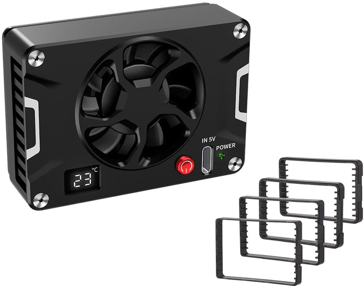 IMstore - Camera Cooler - Koelsysteem - Verbeter jouw fotografie-ervaring - Universeel - Module - Ideaal voor langdurig filmen - Voor ZV-E1 A7 ...