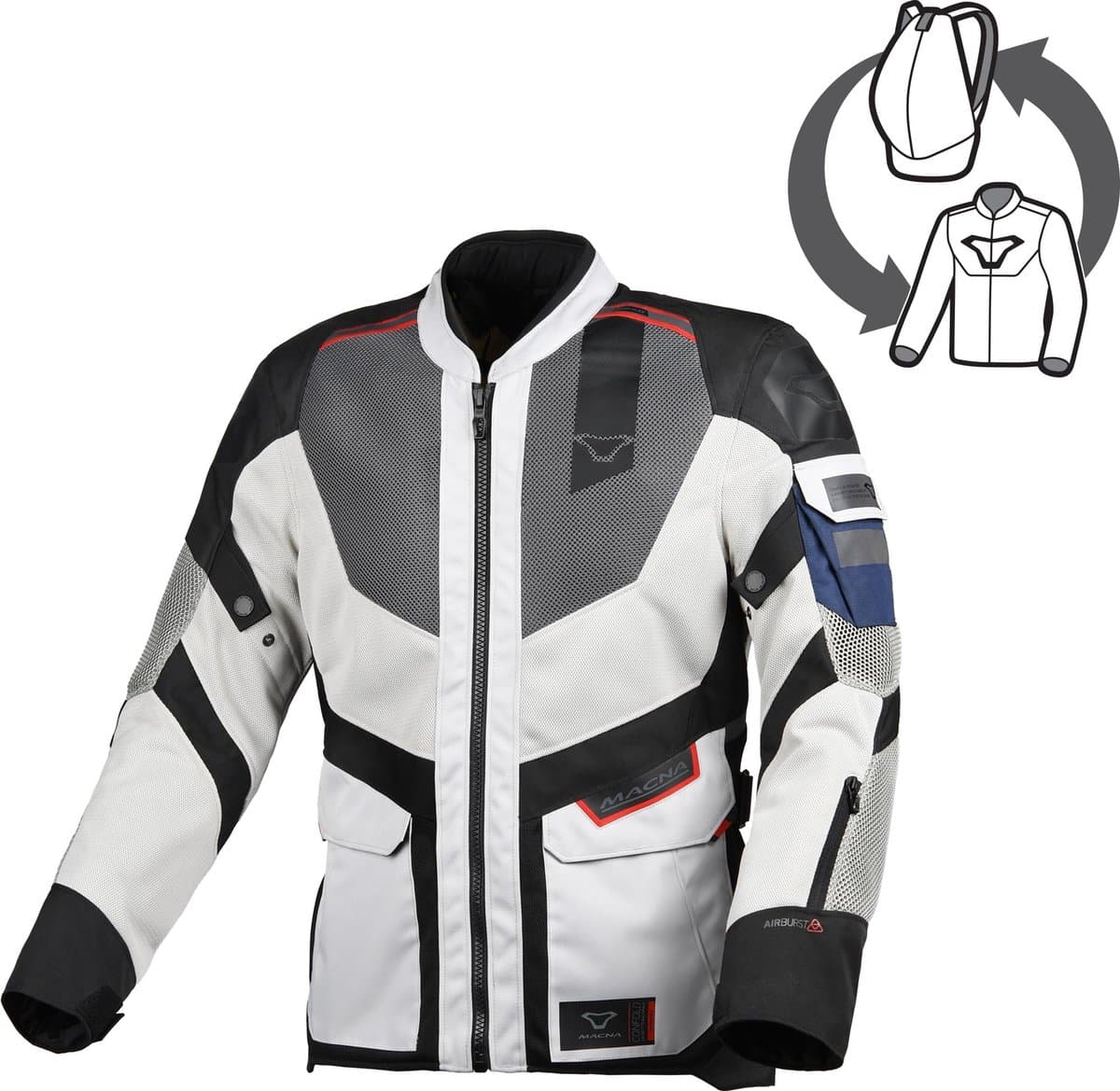 Macna Travelair Motorfiets Textieljas -