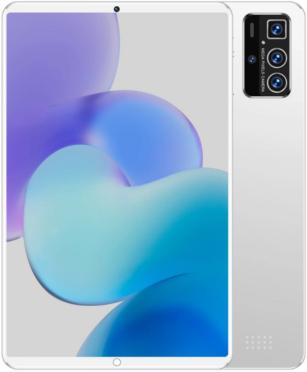 2025 5G Nieuwe 10,36-Inch Tablet Android 16GB RAM 1TB ROM Android 12000mAh Batterij 16MP 32MP 10-Core Dual SIM Netwerk Bluetooth - Zilver