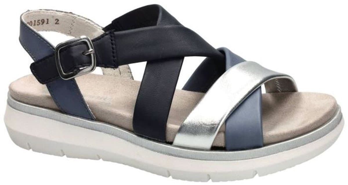 Remonte -Dames - blauw donker - sandalen - maat 37