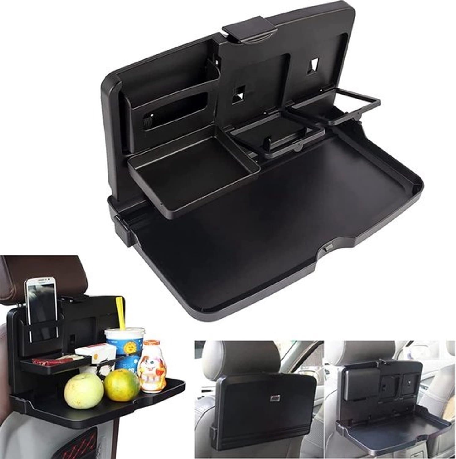 Luxe auto-organizer - Autostoelorganizer voor kinderen met opbergvakken