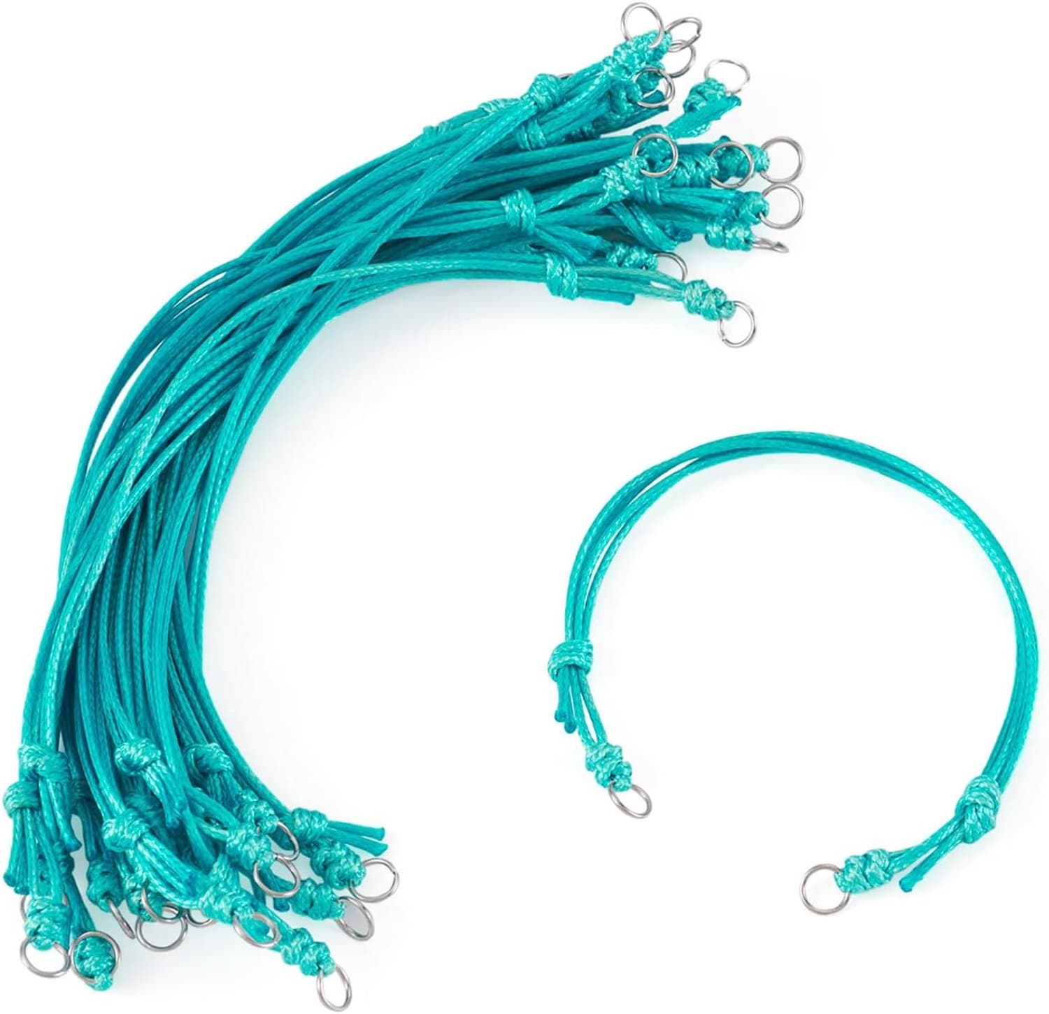 Armbanden String Gevlochten Knoop Touw Pols Armbanden Waxed Koord Voor Diy Craft Vriendschap Armband Sieraden Maken