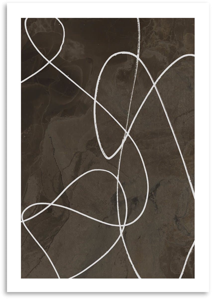 Melli Mello Abstract Flow Wall Art - Plexiglas / A2 (42x59 cm)