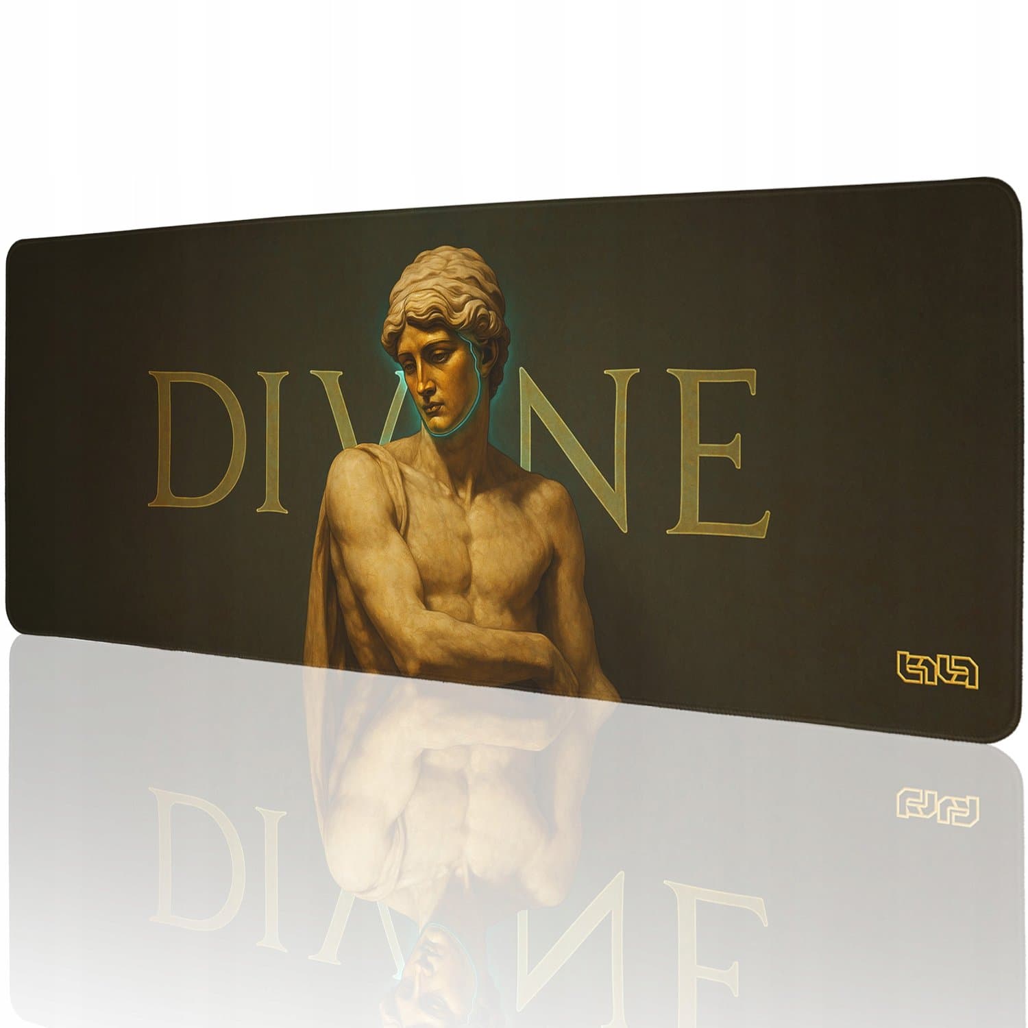 Gaming muismat 80x30cm waterdicht, 4mm dik, Divine Figure