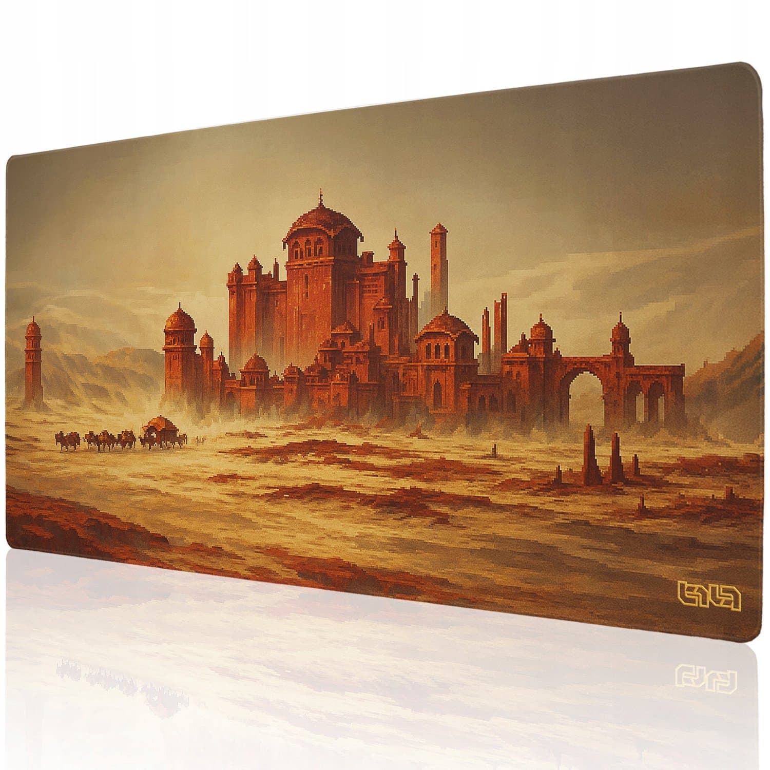 Gaming muismat 100x50cm Vastiri woestijn - 4mm dik, HD print
