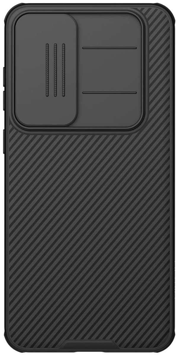 Nillkin Hoesje - Geschikt voor Samsung Galaxy S25 FE Hoesje - Nillkin CamShield Pro Back Cover - Zwart